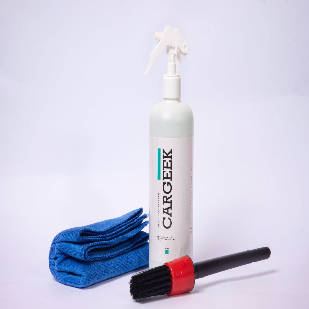 All Purpose Cleaner With Brush And Towel CarGeek Pakistan