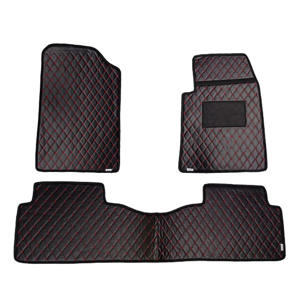 Toyota Vitz 7D Flat Style Floor Mats (Model 2014-2022)