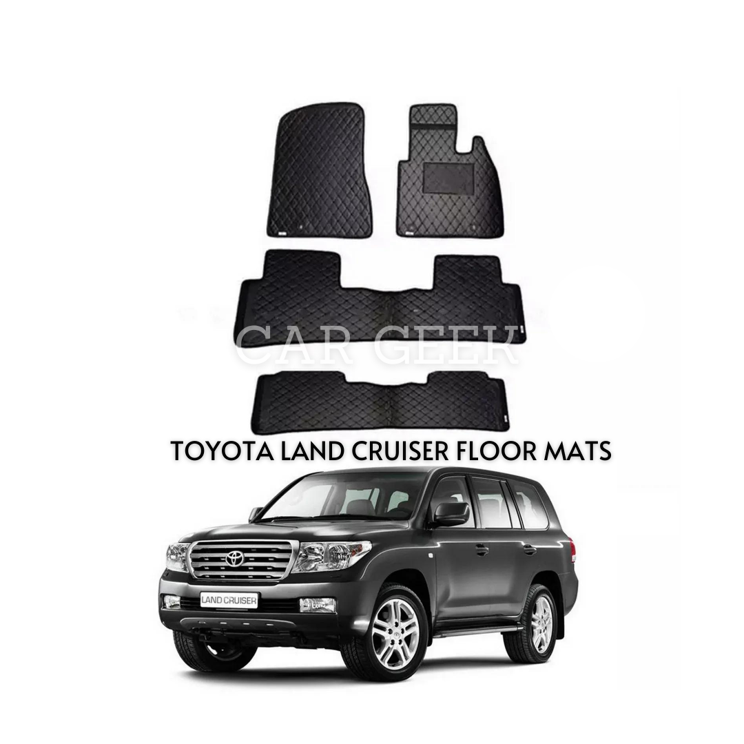 Toyota Prado 7D Flat Style Floor Mats