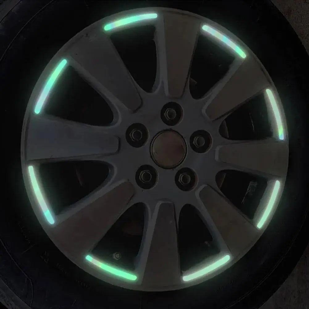 Luminous Tire/Rim Anti-Collision Sticker 20pc