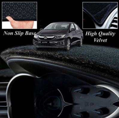 Honda City Dashboard Mat Velvet Model 2009-2021