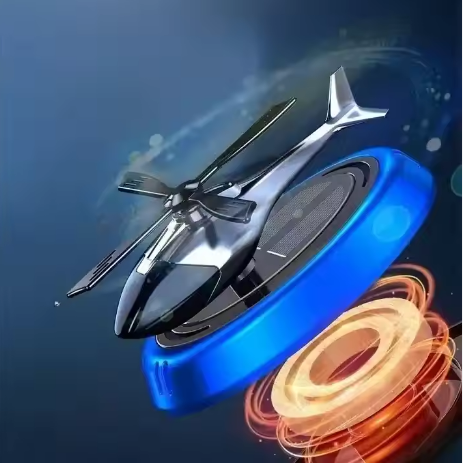 Solar Helicopter For Car Fragrance