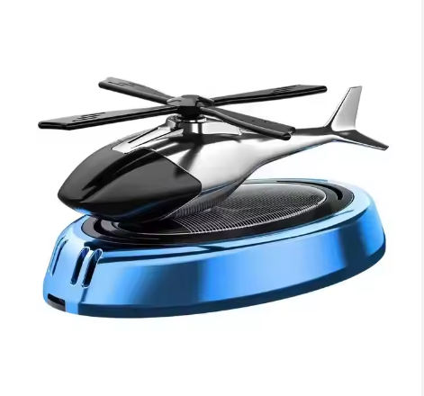 Solar Helicopter For Car Fragrance