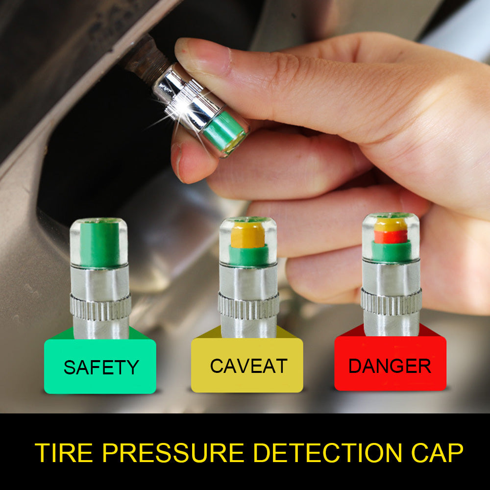 4PCS/Lot 2.4 Bar Car Auto Tire Pressure Alarm
