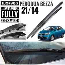Premium 3-Section Silicone Wiper Set