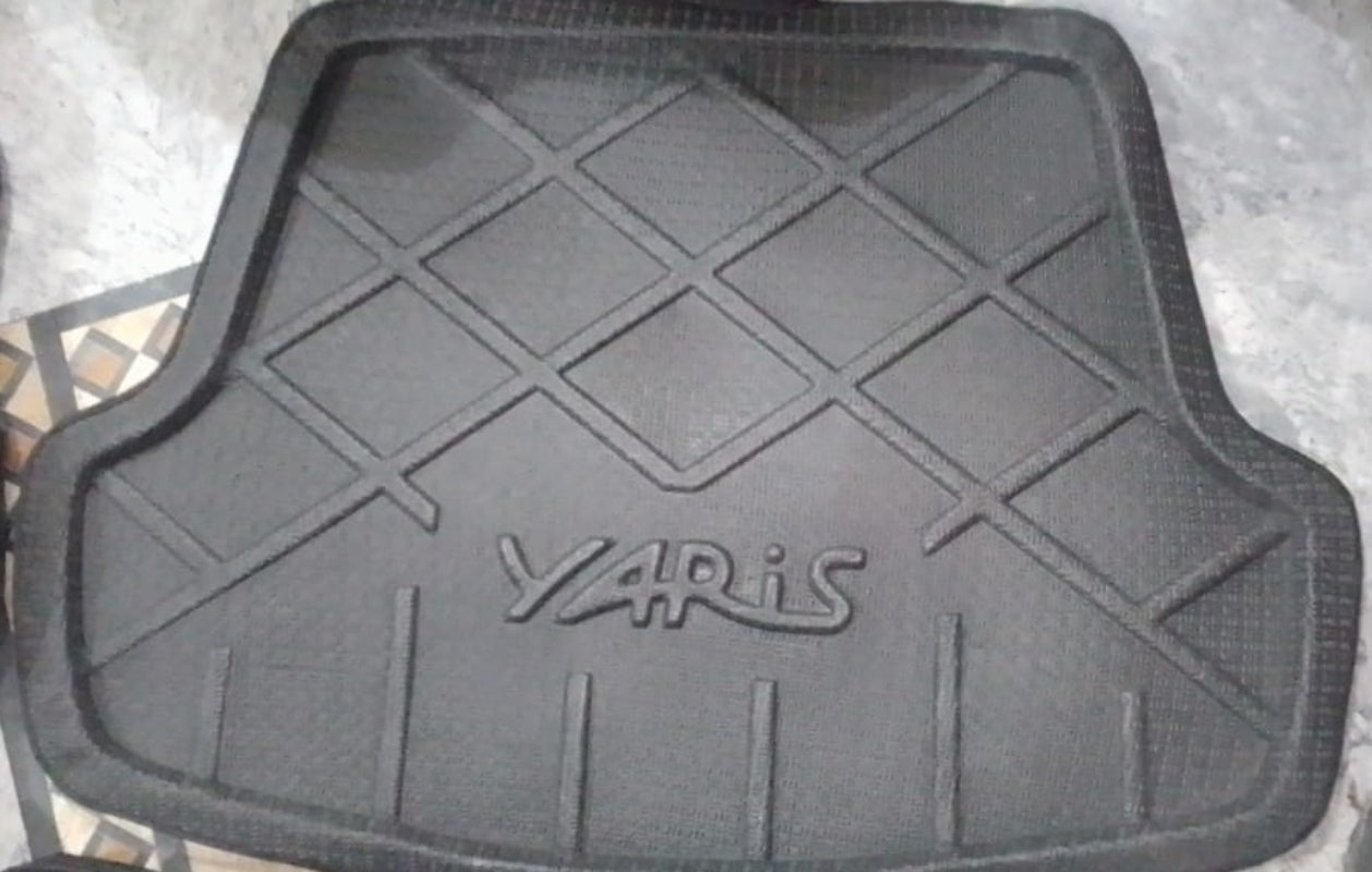 Toyota Yaris Trunk Mat Tray Black - Model 2020-2021