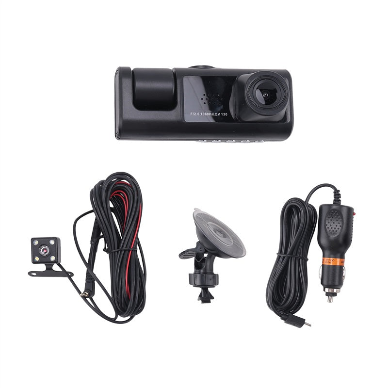 3 Channel Car DVR Camera WIFI
