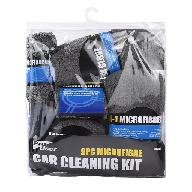 Car Wash Kit 9 Pcs