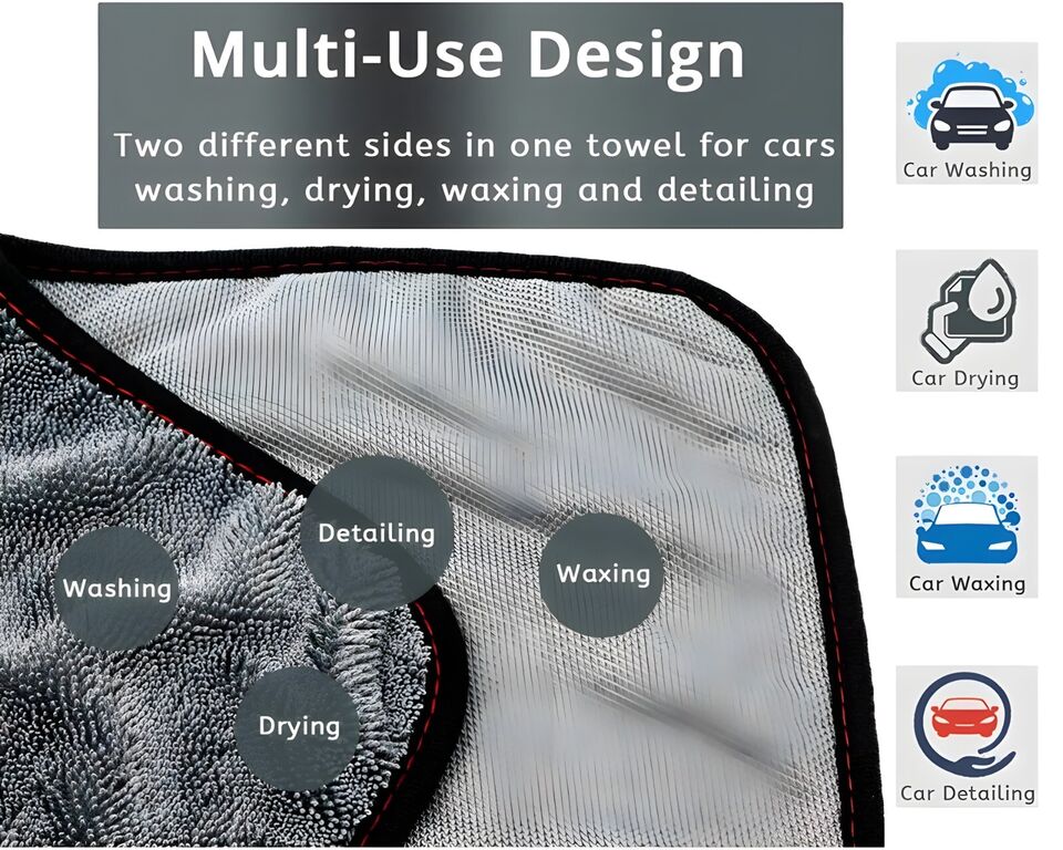 Multipurpose Twisted Loop Towel 40x40(CM)