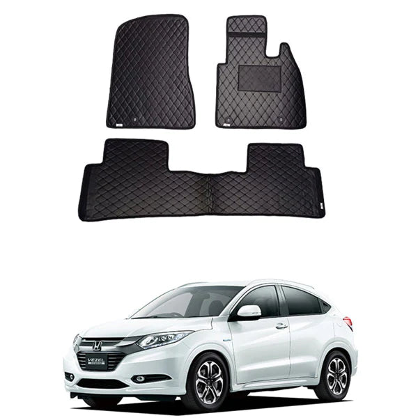 Honda Vezel 7D FLOOR MATS FLAT STYLE